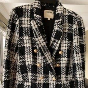 L'Agence Size 10 Tweed Jacket